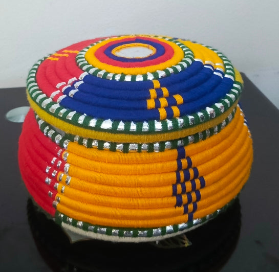 Handwoven Hotpot (Blue)