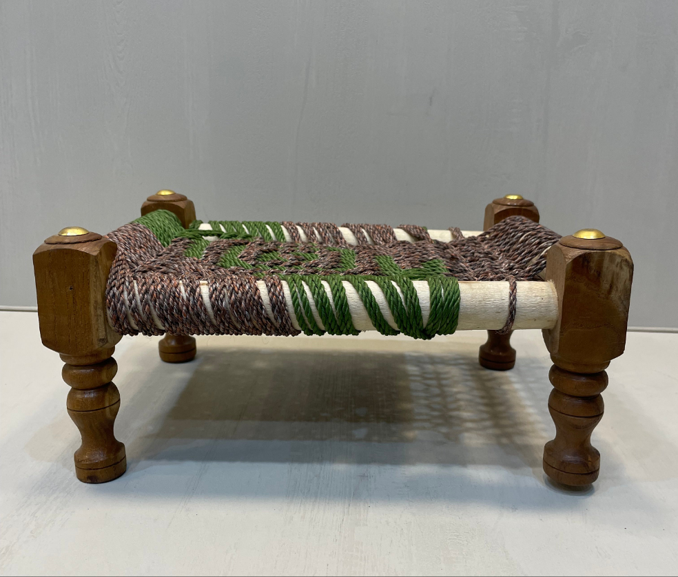 Handwoven Charpai Decor Model