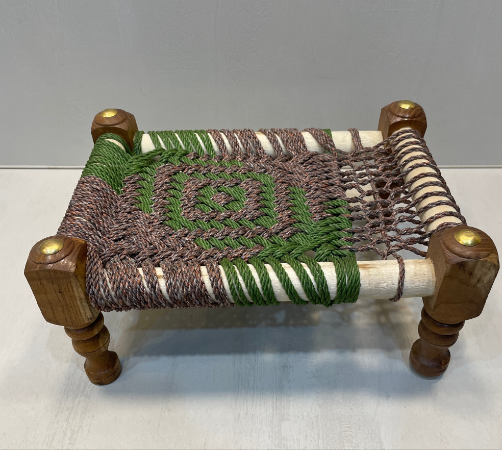 Handwoven Charpai Decor Model