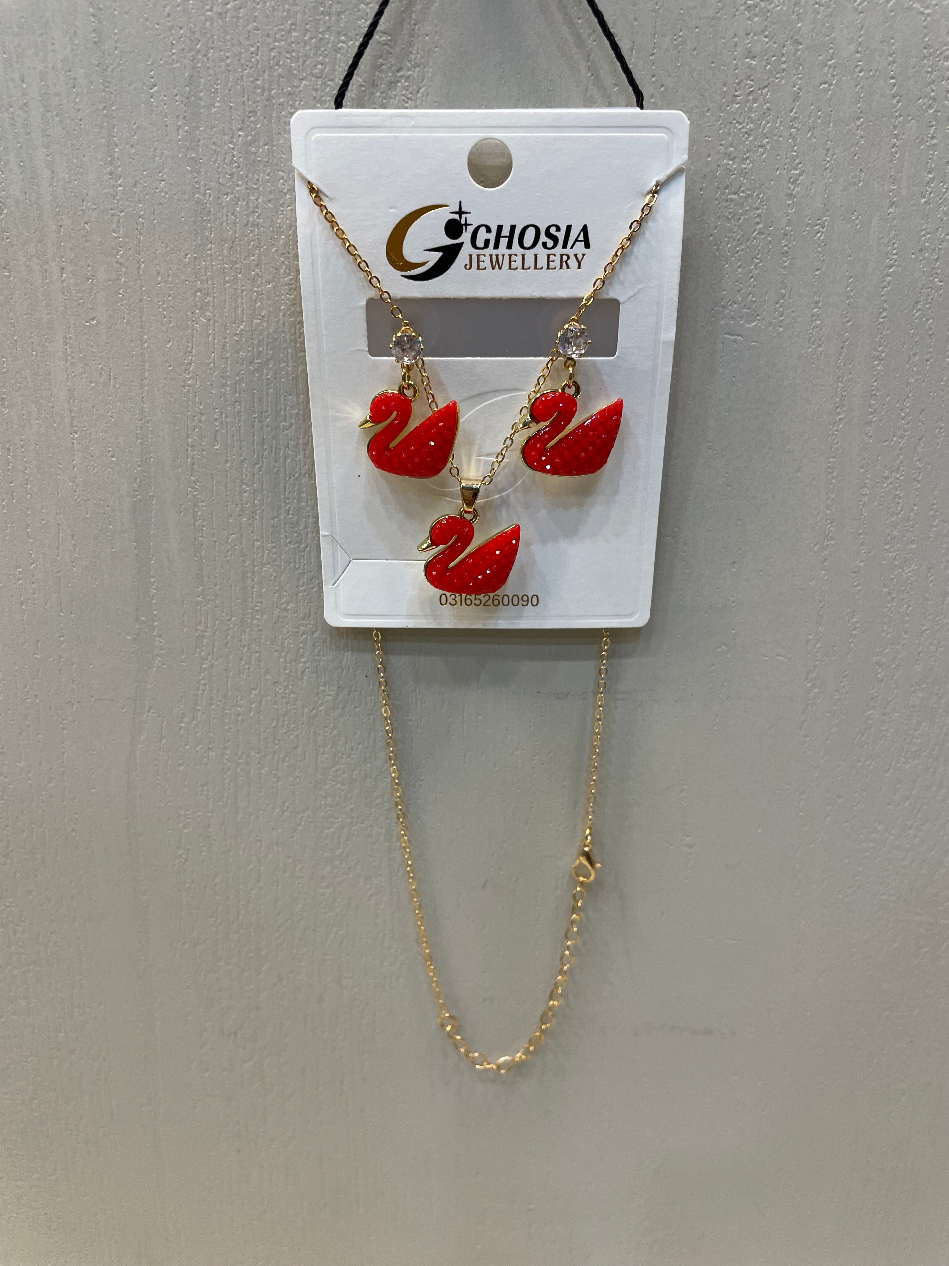 Casual Ladies Necklace Cute Duckling