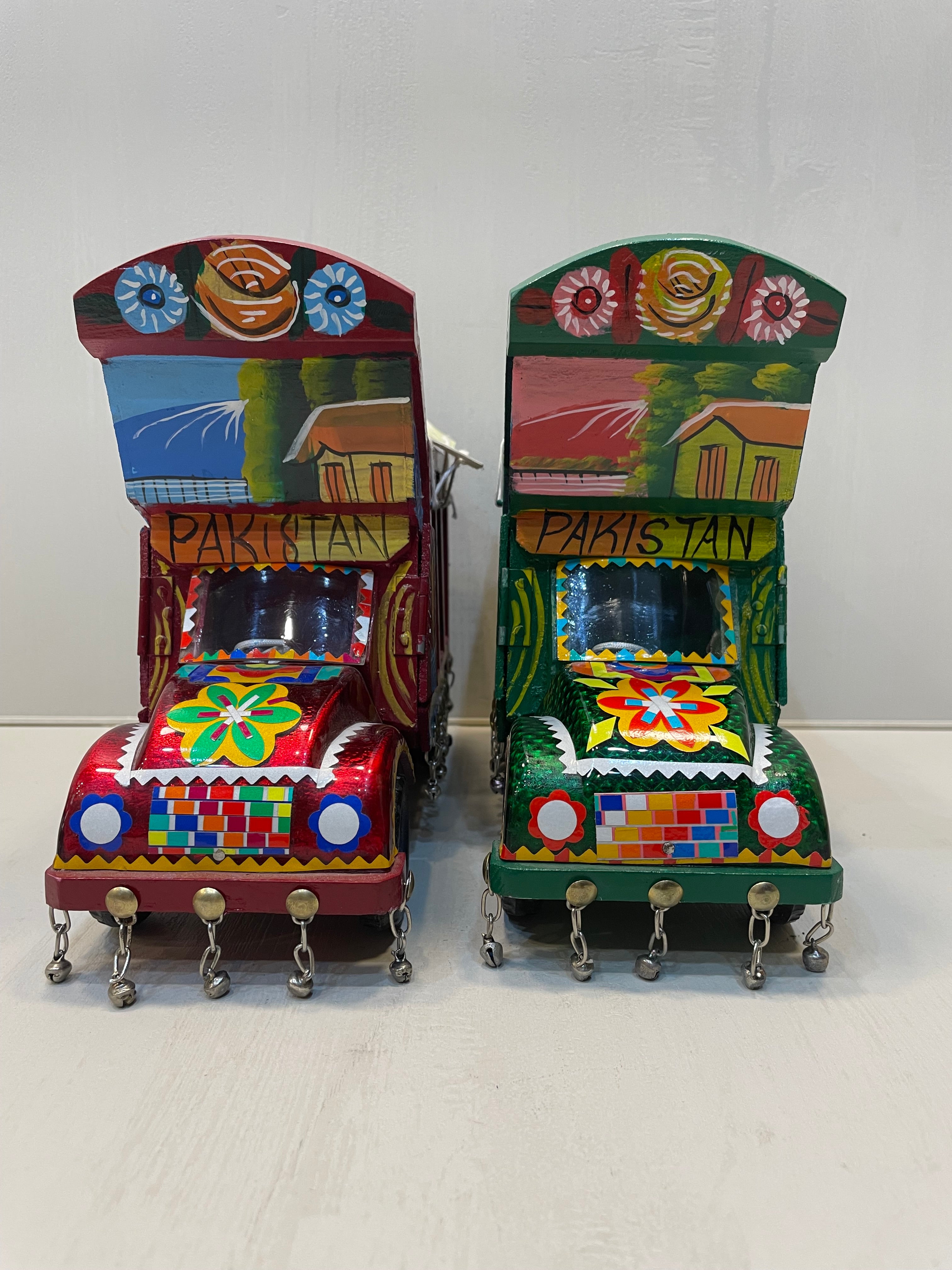 Hand-Painted Pakistani Truck Model