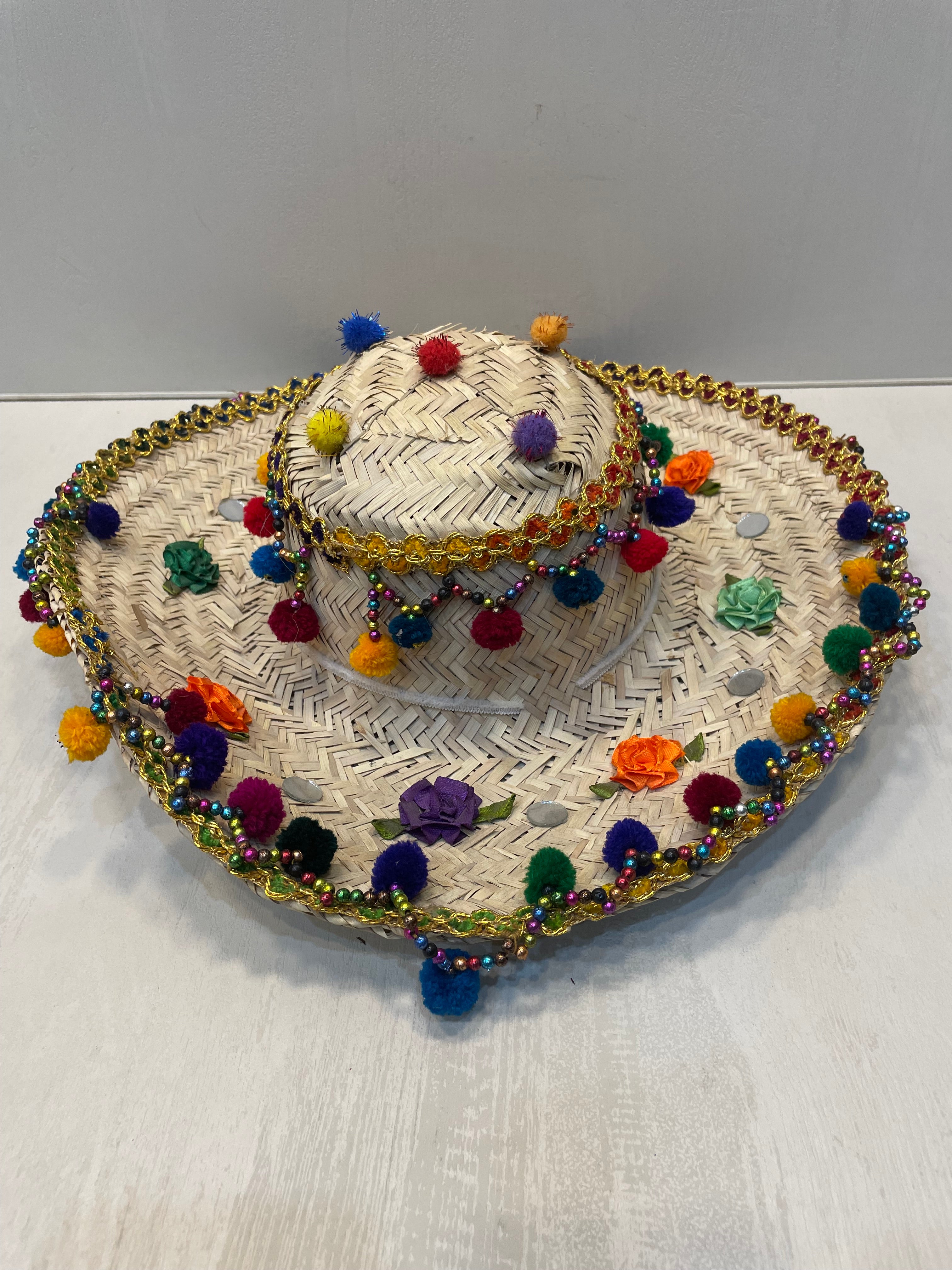 Festive Handcrafted Sombrero Hat
