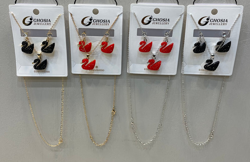 Casual Ladies Necklace Cute Duckling