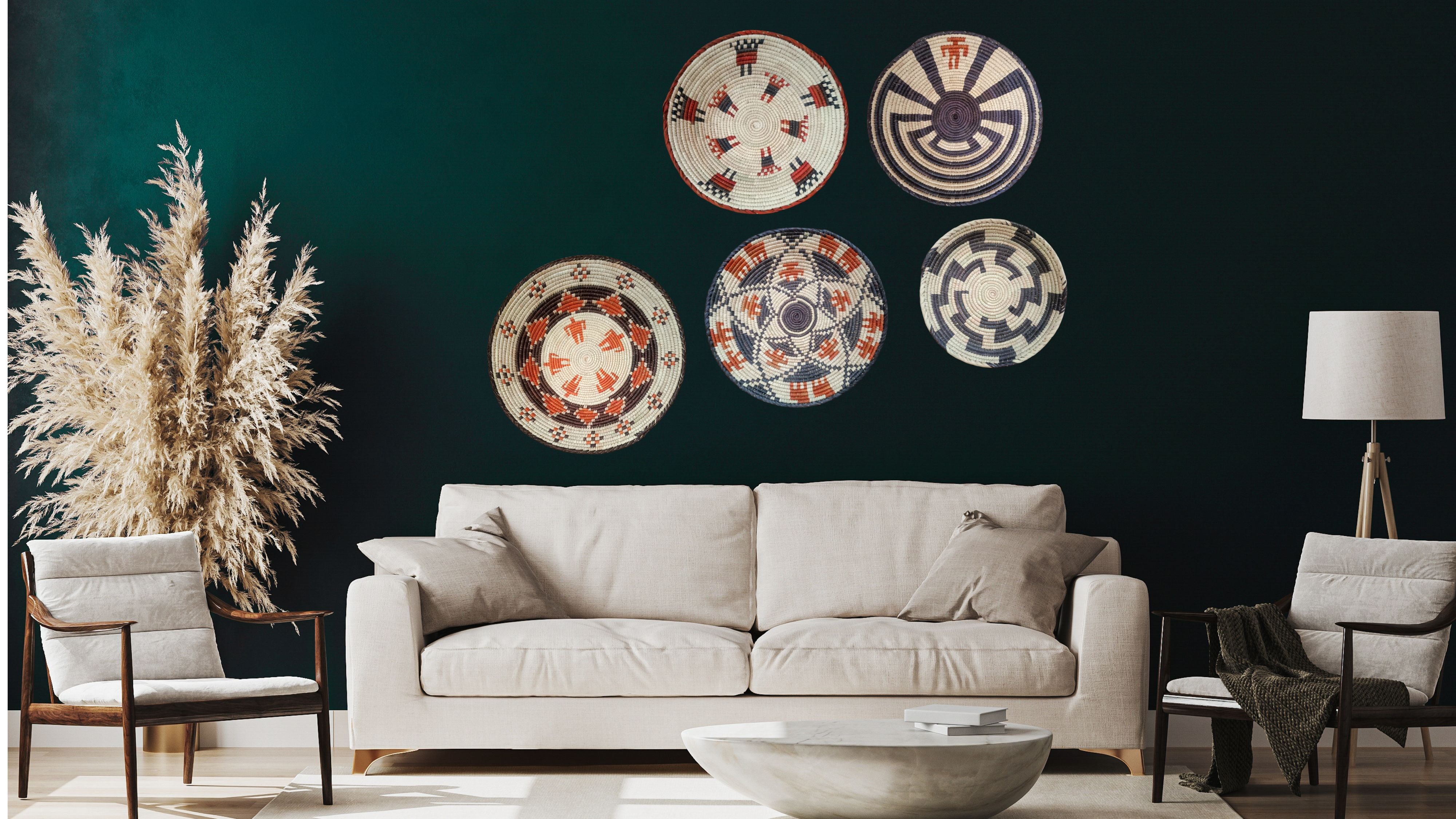 Handwoven Baskets Set (5 Piece)