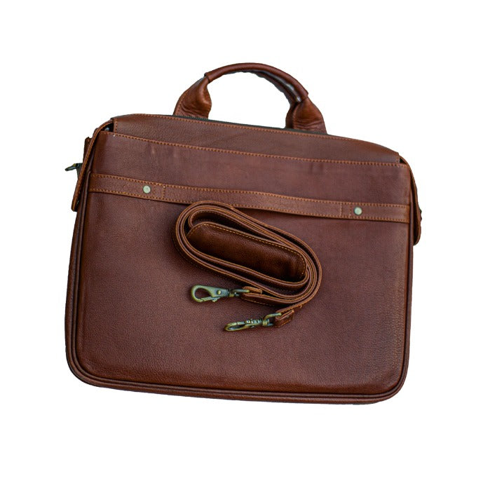 Genuine Leather Laptop Bag, Birmingham from NorthElf