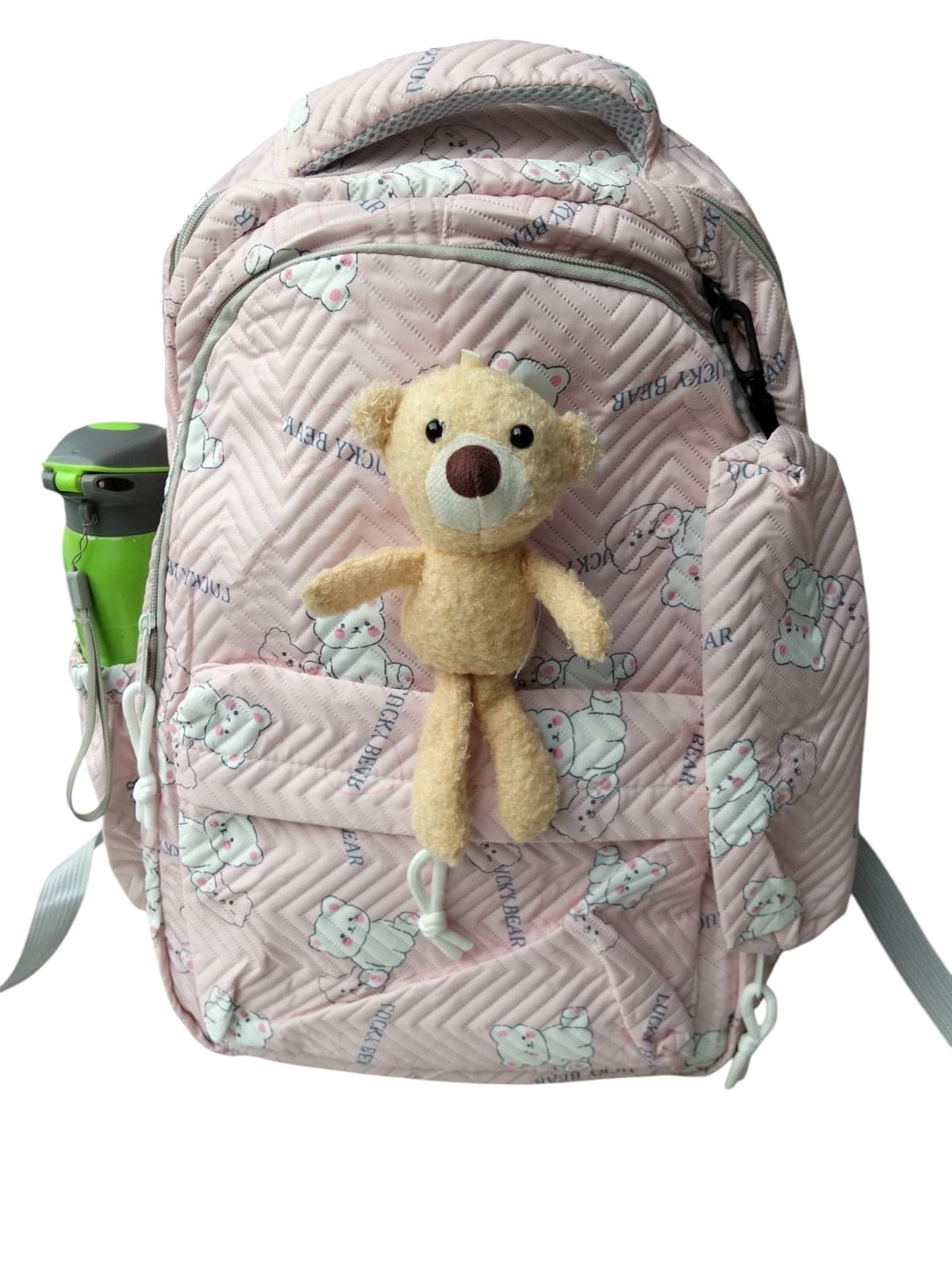 Imported Lucky Bear Soft Backpack