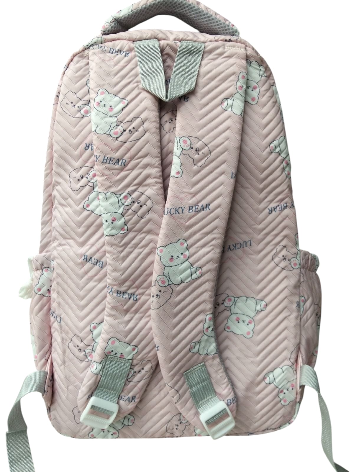 Imported Lucky Bear Soft Backpack