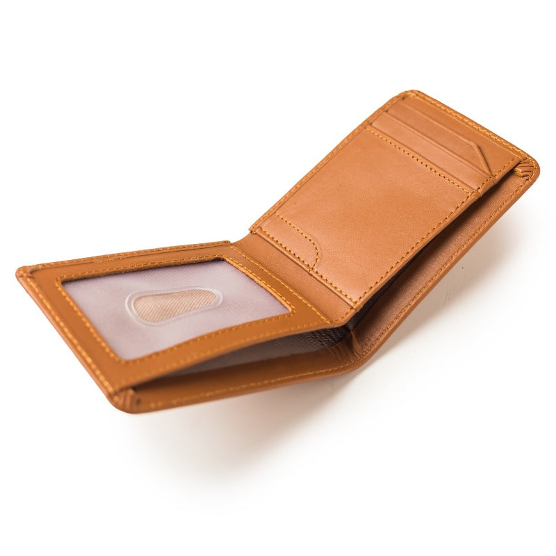 Genuine Leather Bifold Wallet, Atom by Northelf