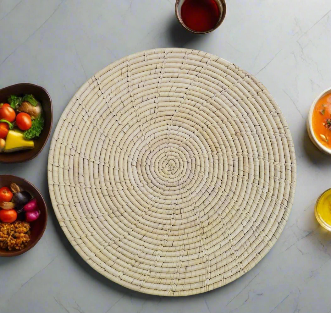 Organic handwoven Placemats (12 inch)
