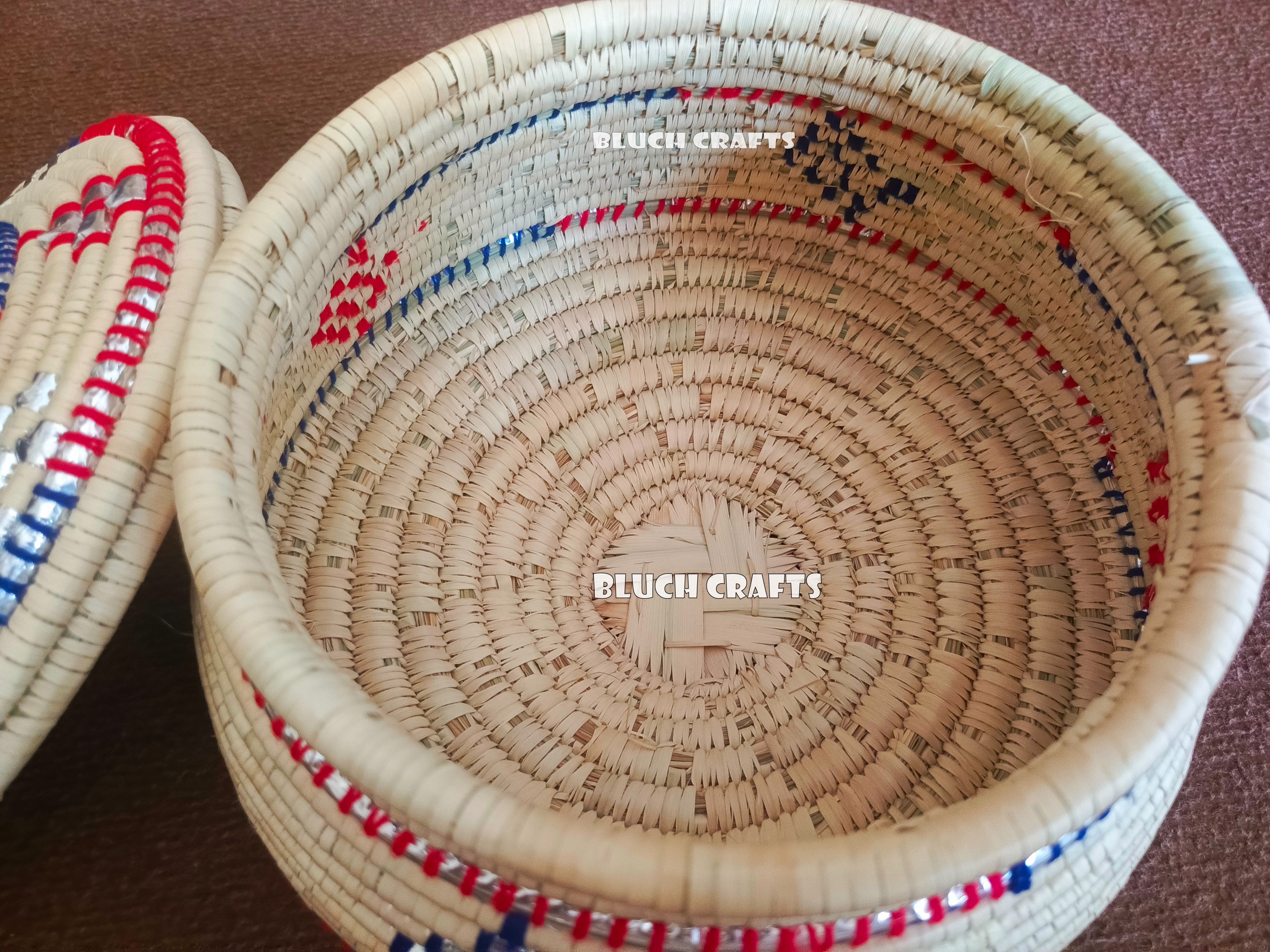 Handwoven Date palm Hotpot