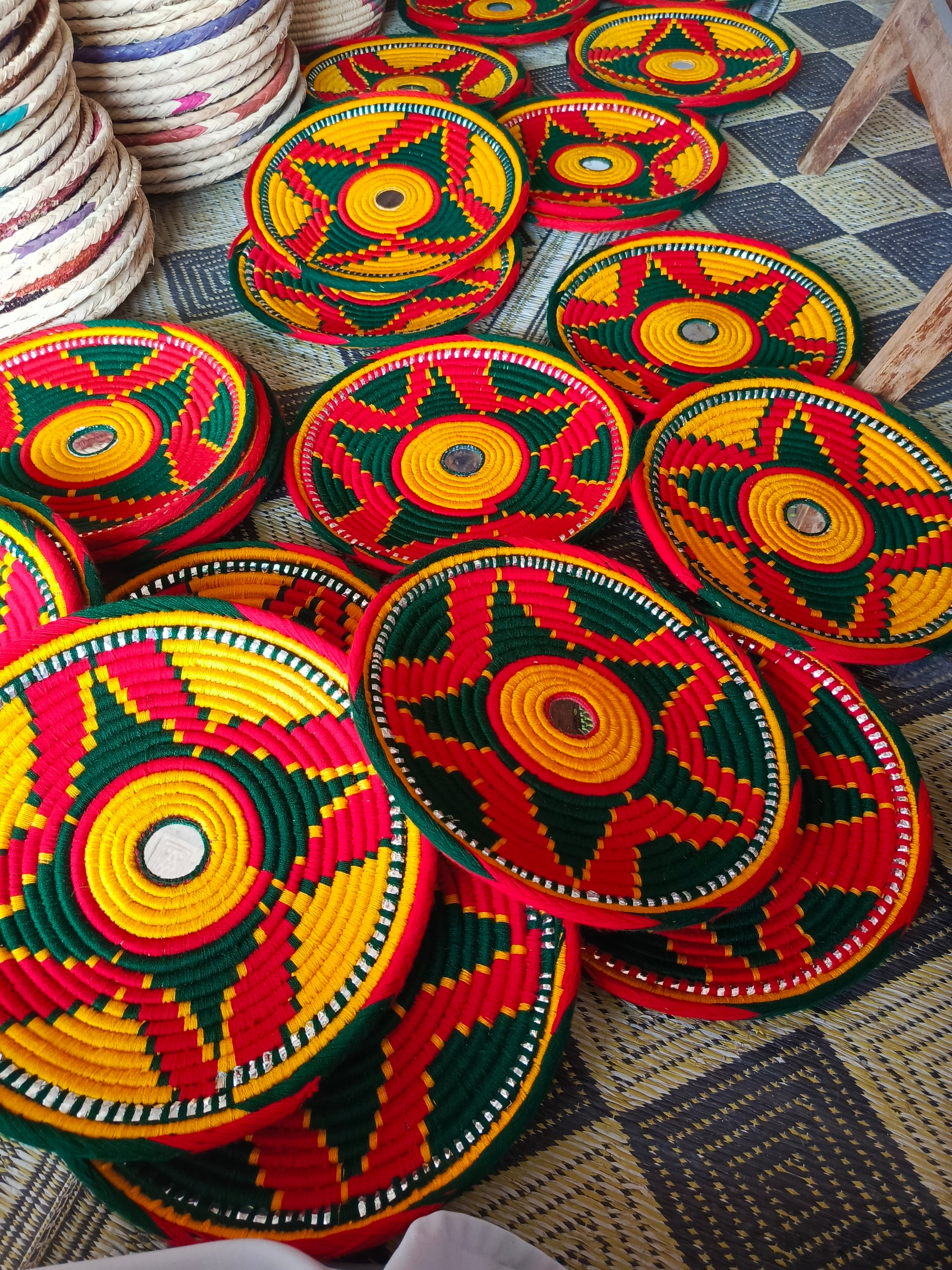 WS Handwoven Changair/Basket (12 inch)