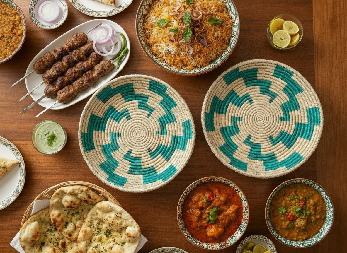 11 inch Chabi/Basket (Zigzag design)