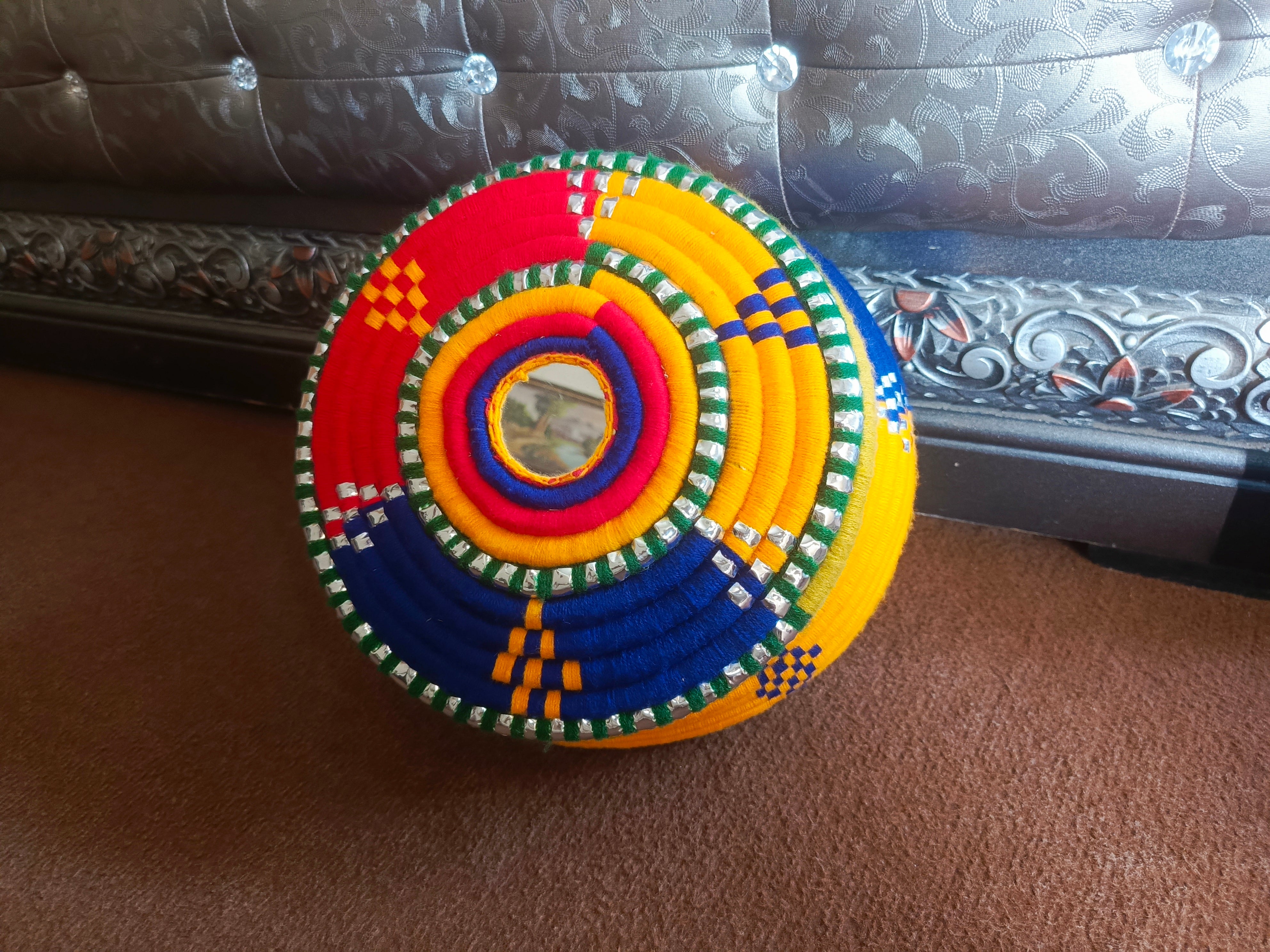 Handwoven Hotpot (Blue)