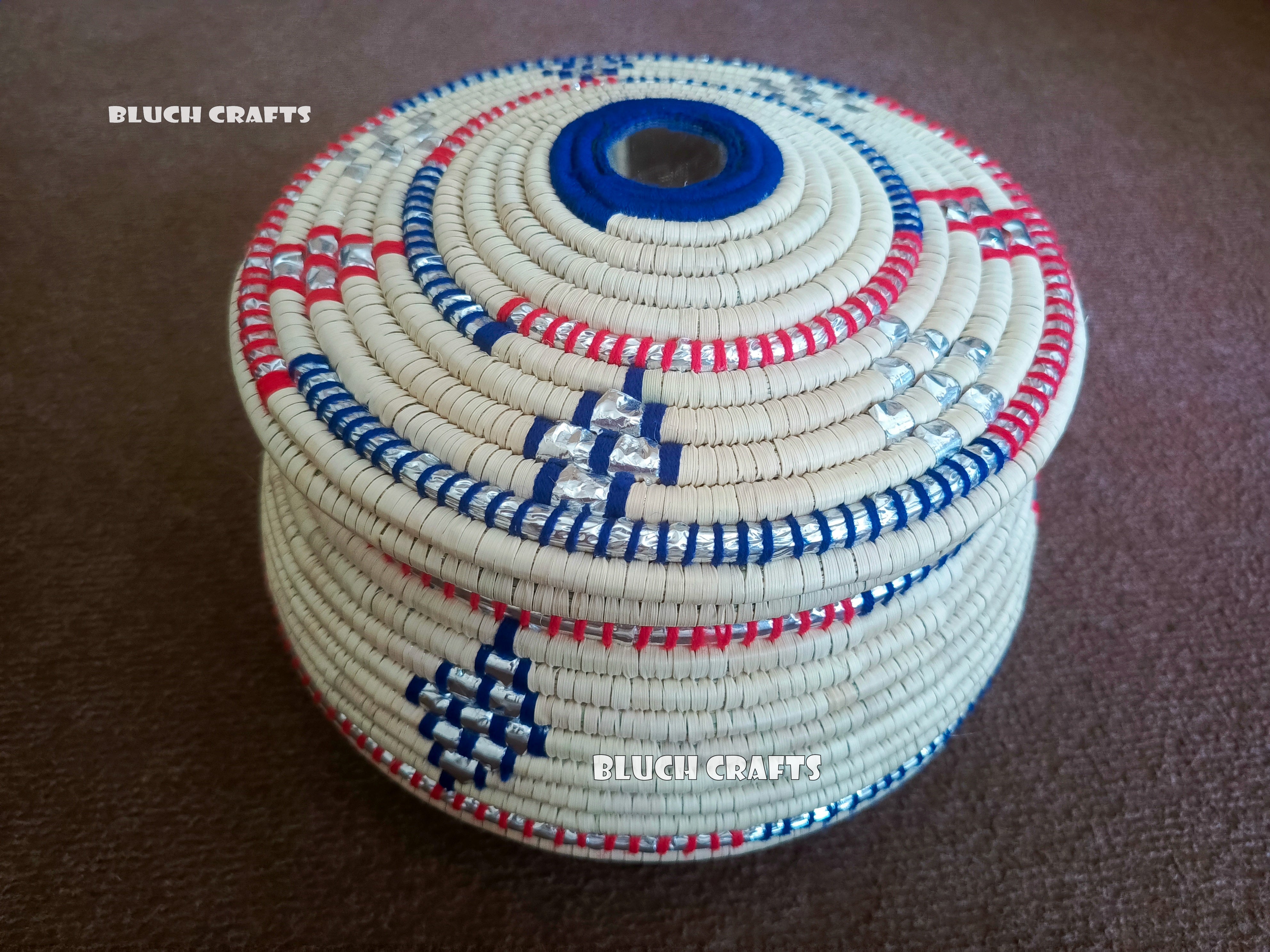 Handwoven Hotpot and Baskets set (1 Hotpot, 2 Changair)