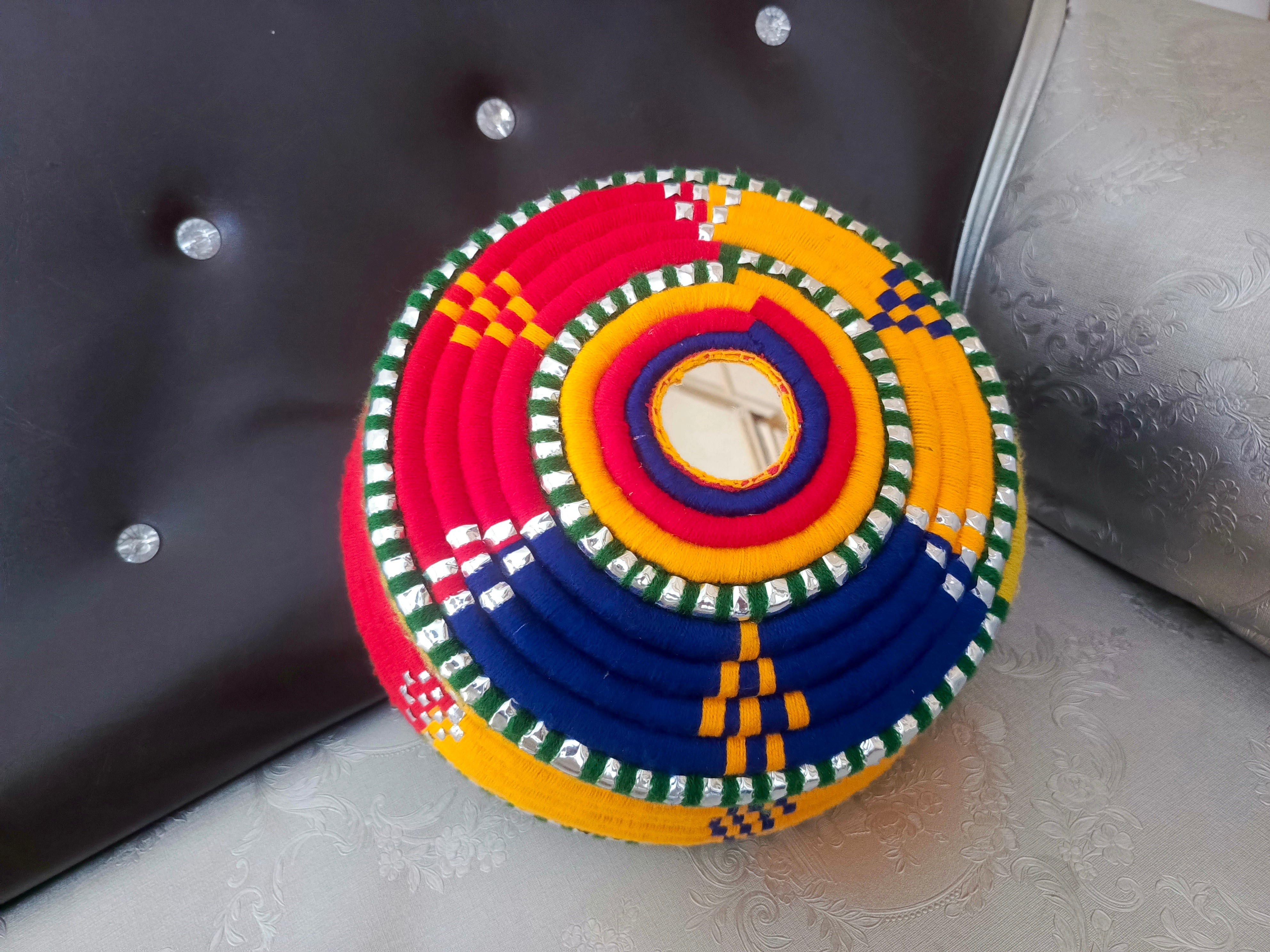 Handwoven Hotpot (Blue)