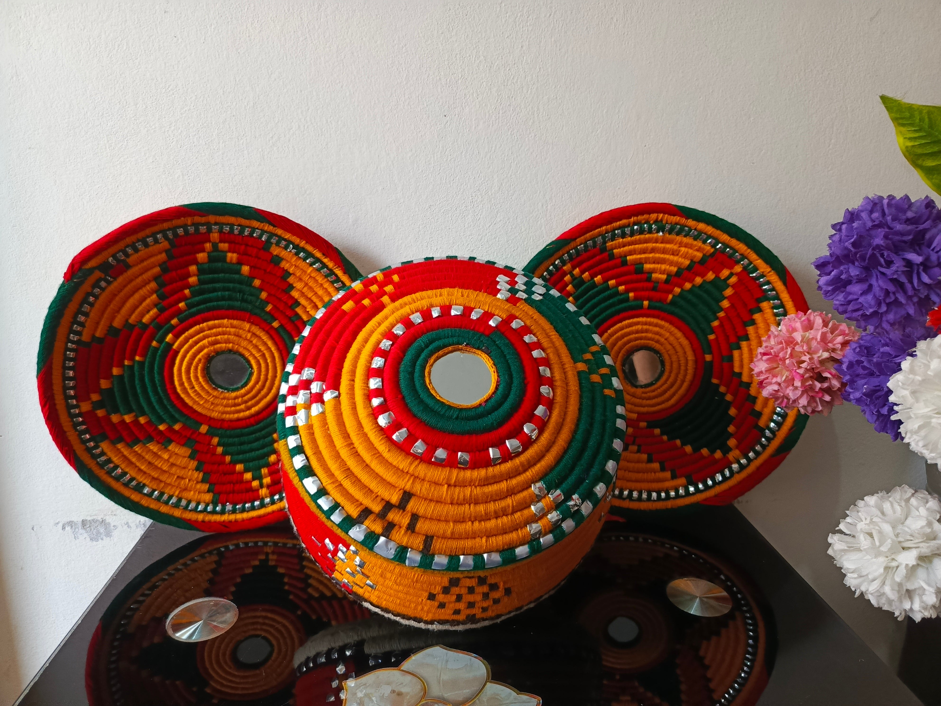 Handwoven Hotpot & Baskets Set (1 Hotpot, 2 Chabi)