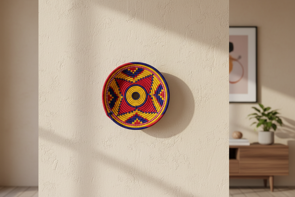 Handwoven Changair/Basket (Blue)