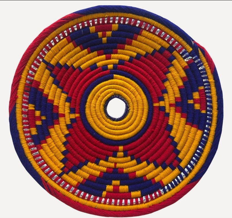 Handwoven Changair/Basket (Blue)