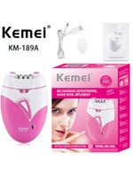 Hair Removal Kit Rechargeable Epilator Kemei KM-189-A