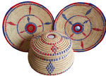 Handwoven Hotpot and Baskets set