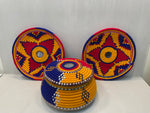 Handwoven Hotpot & Baskets Set (Blue)