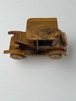 Exquisite Vintage Wooden Model Car
