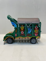 Vibrant Hand-Painted Truck Model