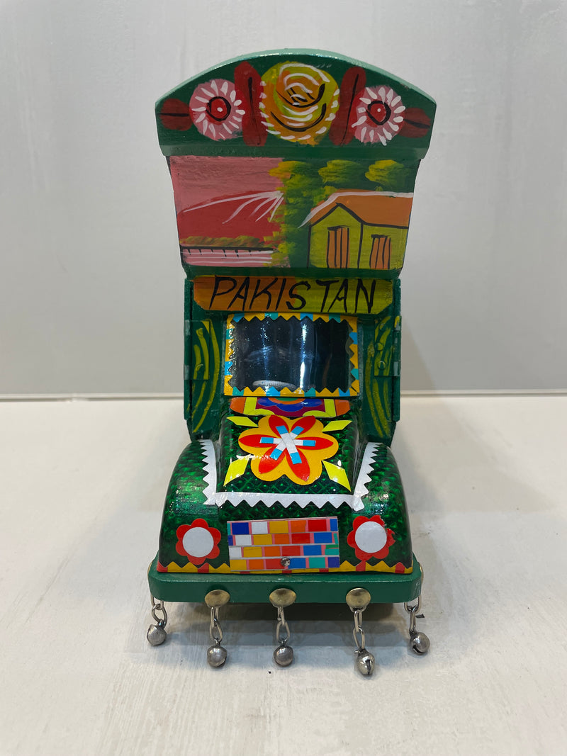 Vibrant Hand-Painted Truck Model