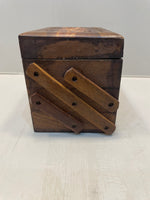 Ornate Carved Wooden Jewelry Box