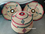 Handwoven Hotpot and Baskets set