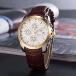 TISSOT 1853 Chronograph Genuine Leather Strap Automatic Watch