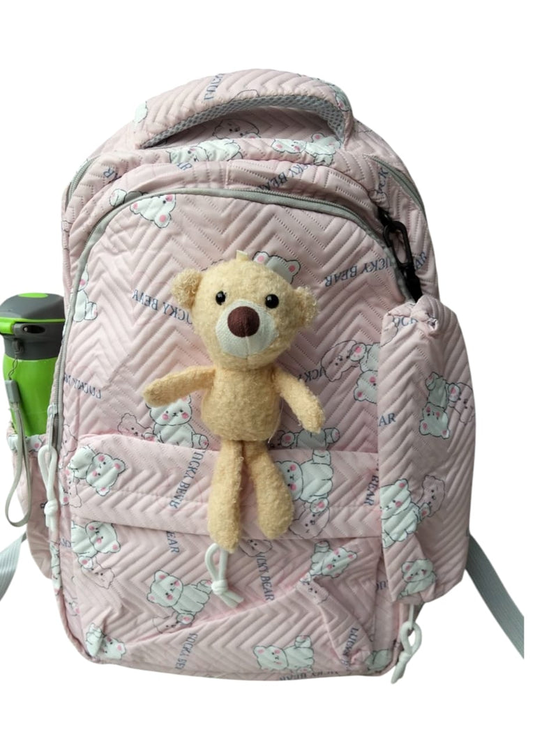 Imported Lucky Bear Soft Backpack