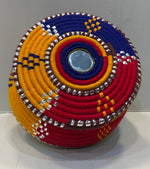 Handwoven Hotpot & Baskets Set (Blue)