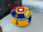 Handwoven Hotpot & Baskets Set (Blue)