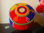 Handwoven Hotpot & Baskets Set (Blue)