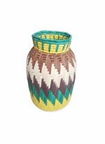 Handwoven Bamboo Bottle Vases (12 inch)