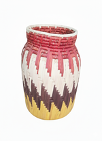Handwoven Bamboo Bottle Vases (12 inch)
